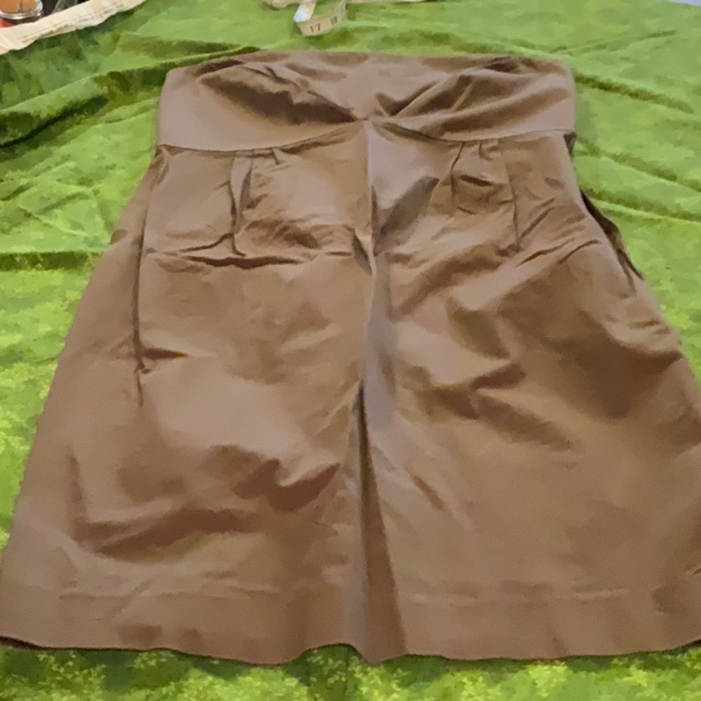 New York &Co size 8 strapless dress brown